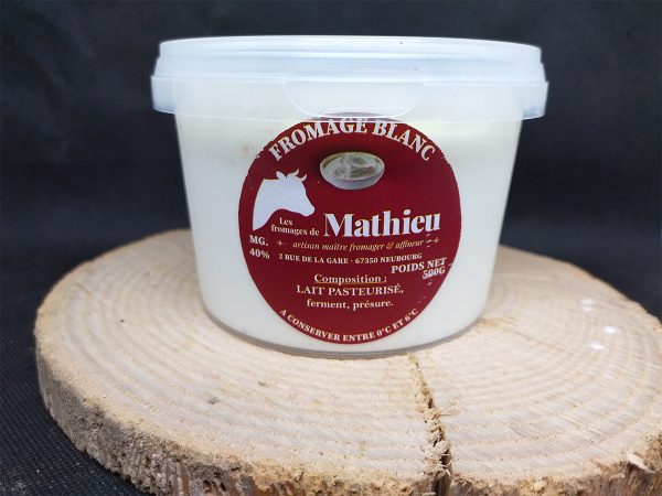 Fromage blanc nature - 500g
