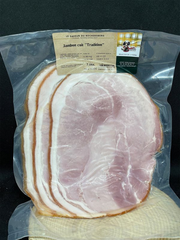 Jambon blanc Tradition - 300g