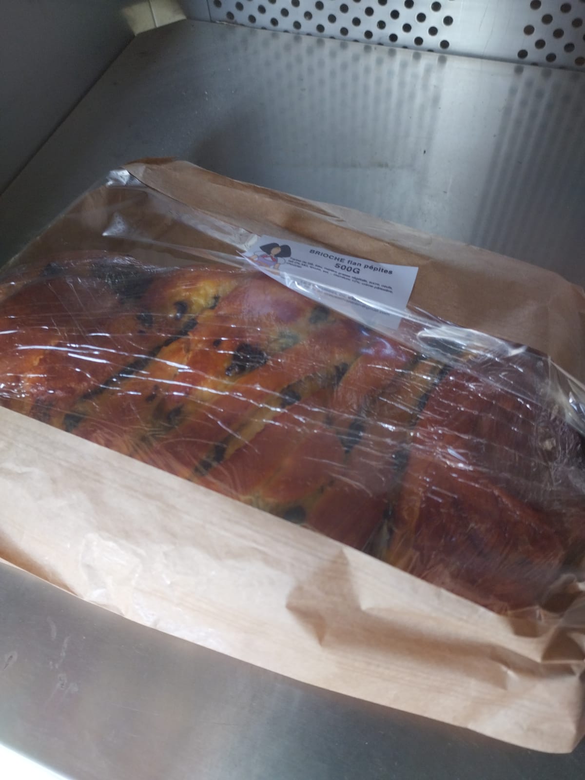 Brioche chocolat - Pièce