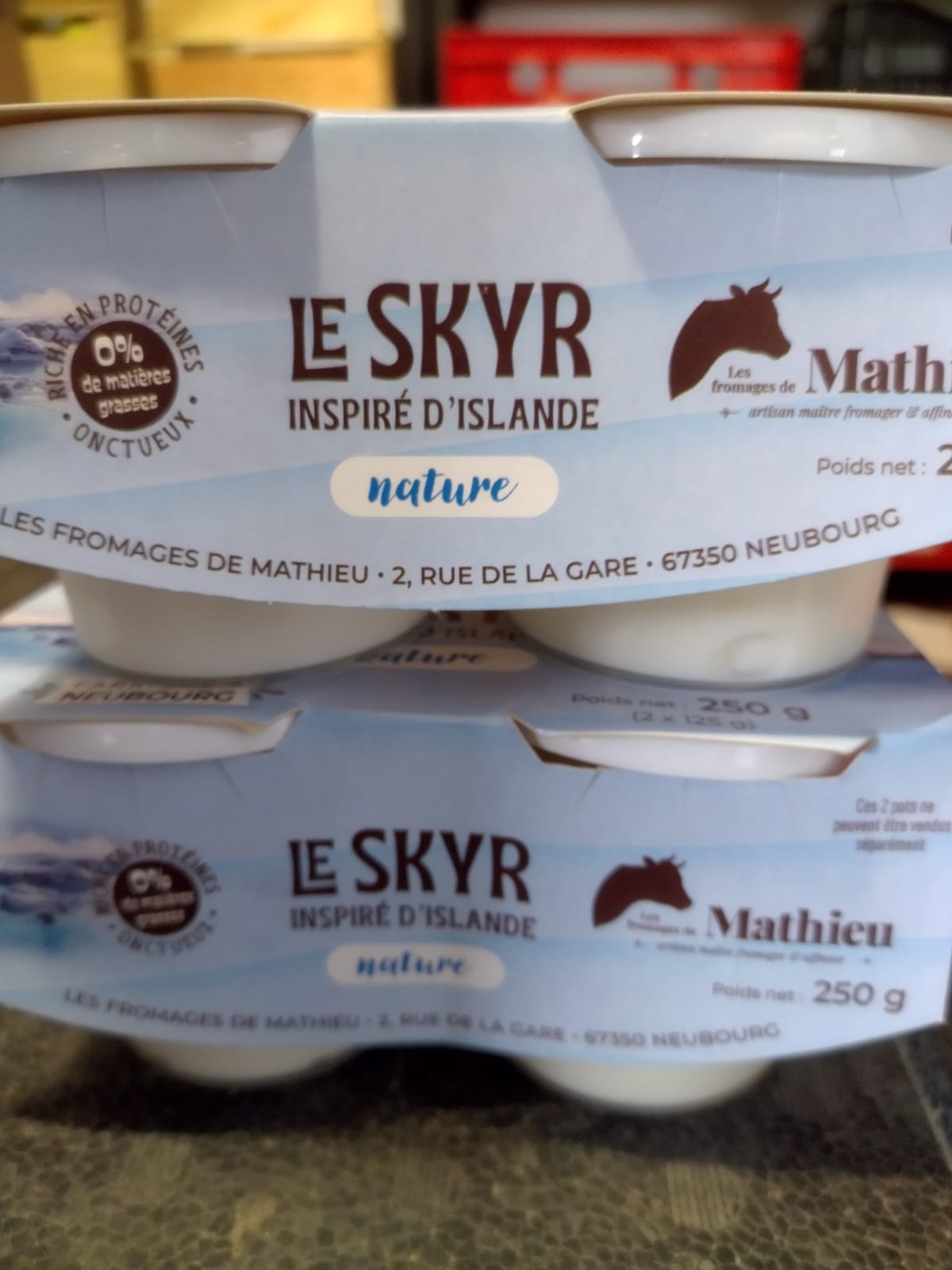 Skyr nature x4